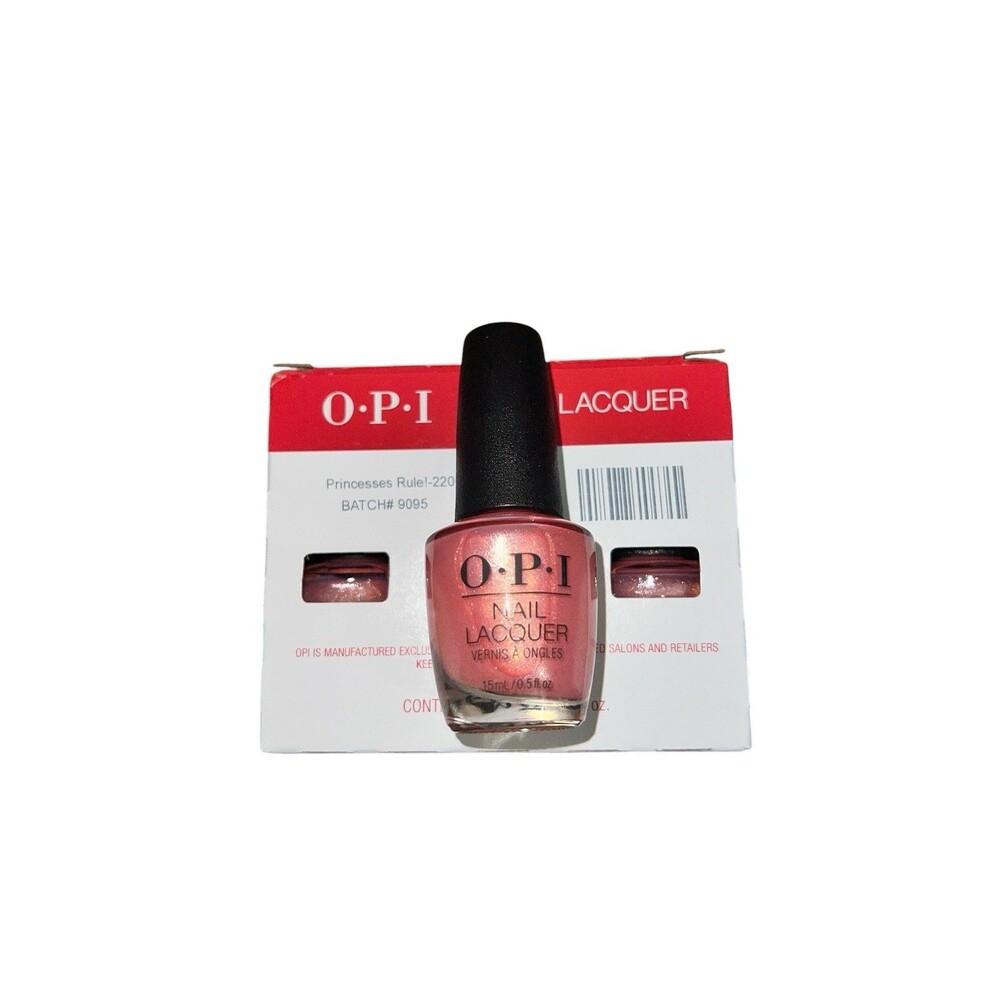 OPI Nail Polish Princesses Rule! Nail Lacquer Polish 0.5 Fl Oz Lot Of 6